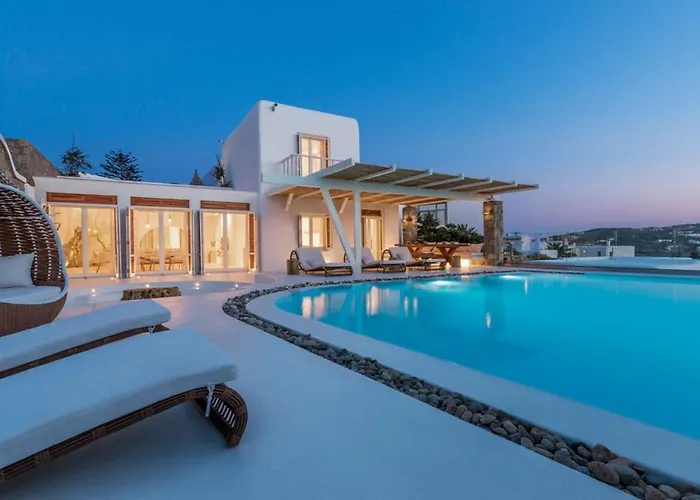 Luxury Ocean View Centre Villa Mykonos Town